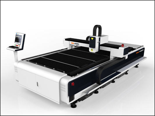 Machine de coupe et de gravure de laser de la fibre 1KW d'acier inoxydable
